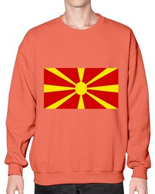North Macedonia 1512# - world flags- Sweatshirt - Crew