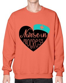 Nurse In Progress Style Style 1162# - nurse- Sweatshirt - Crew