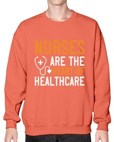 Nurses are the heart of healthcare Style 1228# - nurse- Sweatshirt - Crew