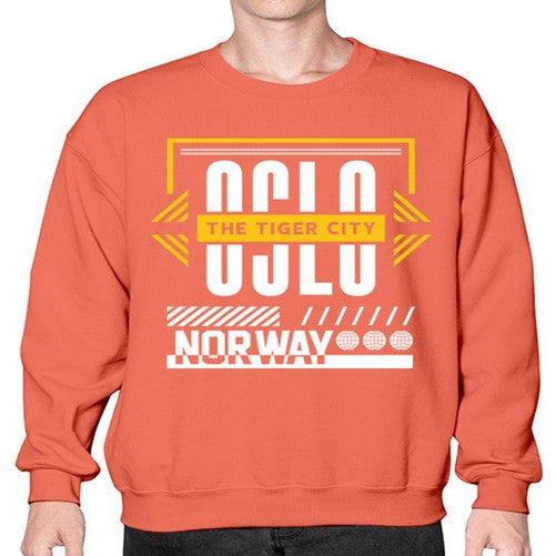 Oslo 1553# - cities- Sweatshirt - Crew
