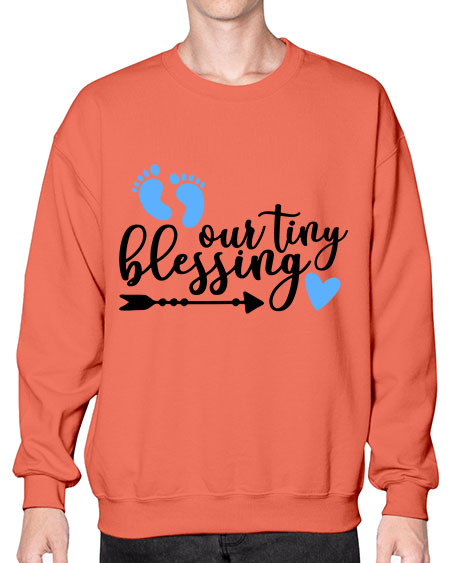 Our Tiny Blessing Style 427# - baby- Sweatshirt - Crew