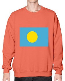 Palau 1567# - world flags- Sweatshirt - Crew
