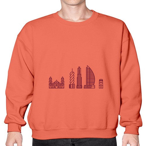 PanamaCity 1572# - cities- Sweatshirt - Crew