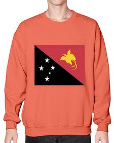 Papua New Guinea 1574# - world flags- Sweatshirt - Crew