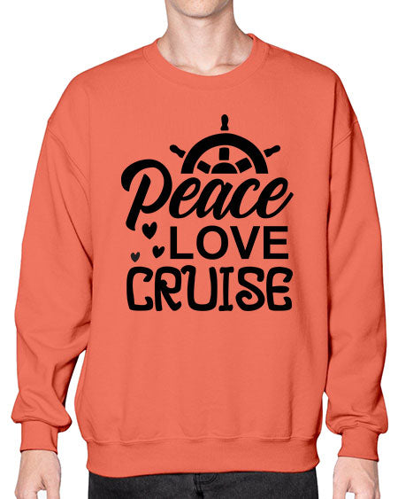 Peace love cruise 01# - summer- Sweatshirt - Crew