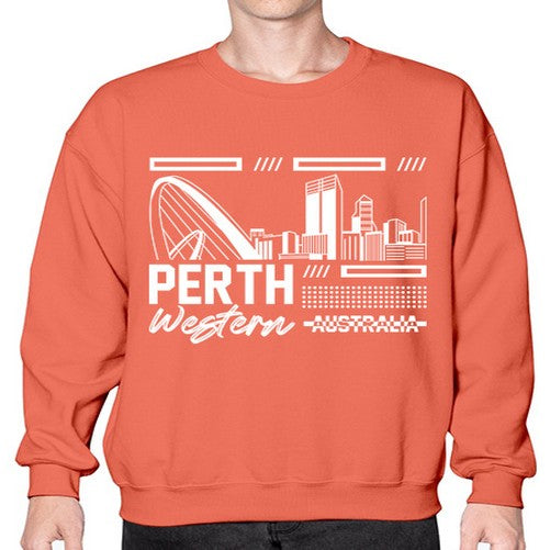 Perth 1597# - cities- Sweatshirt - Crew