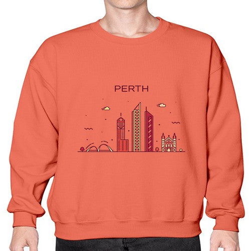 Perth 1598# - cities- Sweatshirt - Crew