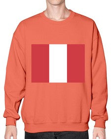Peru 1599# - world flags- Sweatshirt - Crew