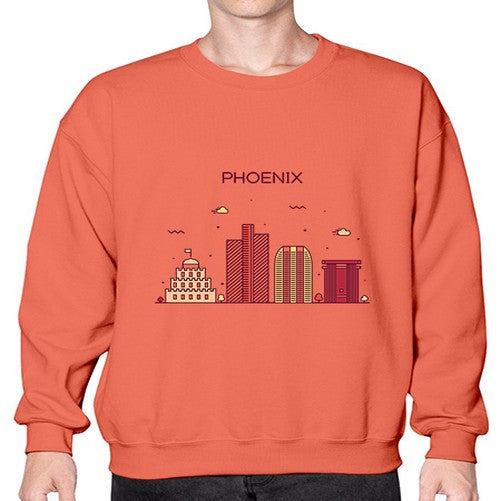 Phoenix 1614# - cities- Sweatshirt - Crew