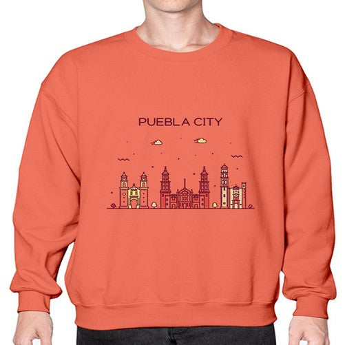 Puebla 1693# - cities- Sweatshirt - Crew