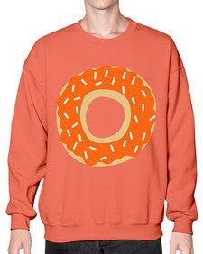 Pumpkindonut 204# - cartoon food- Sweatshirt - Crew