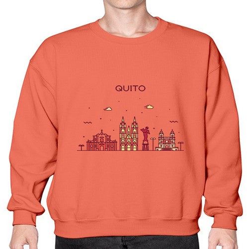 Quito 1703# - cities- Sweatshirt - Crew