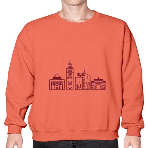 Rabat 1705# - cities- Sweatshirt - Crew