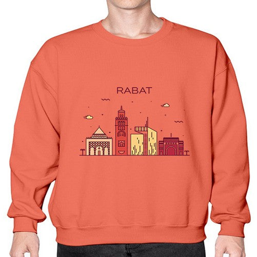 Rabat 1706# - cities- Sweatshirt - Crew