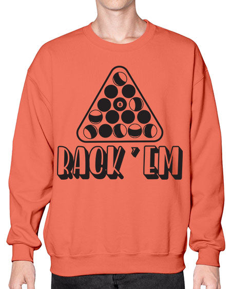 Rack em 558# - billards- Sweatshirt - Crew