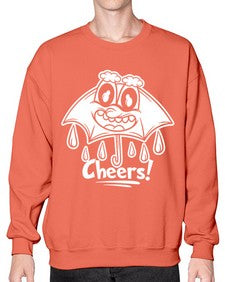 Rainy cheers 205# - cartoon general- Sweatshirt - Crew