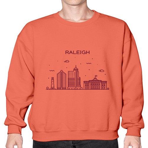 Raleigh 1708# - cities- Sweatshirt - Crew