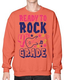 Ready To Rock fourth 732# - fourth grade- Sweatshirt - Crew