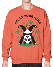 Relax Your Mind 496# - yoga- Sweatshirt - Crew