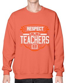 Respect Teachers Style 1353# - teacher- Sweatshirt - Crew