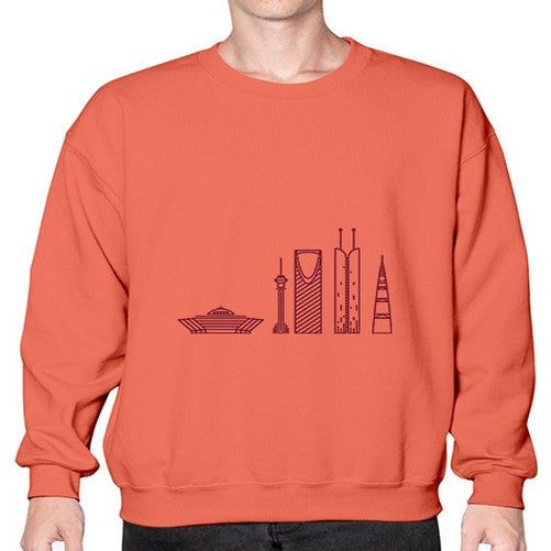 Riyadh 1740# - cities- Sweatshirt - Crew