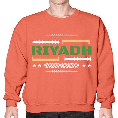 Riyadh 1741# - cities- Sweatshirt - Crew