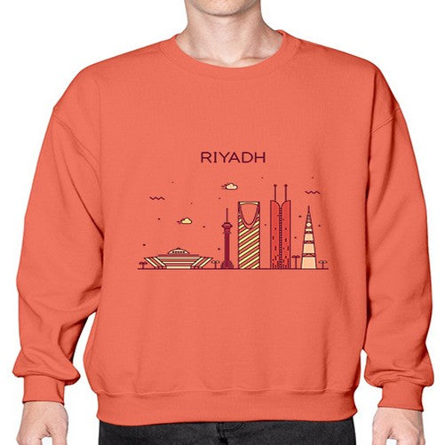 Riyadh 1742# - cities- Sweatshirt - Crew