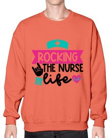 Rocking The Nurse Life Style Style 1360# - nurse- Sweatshirt - Crew