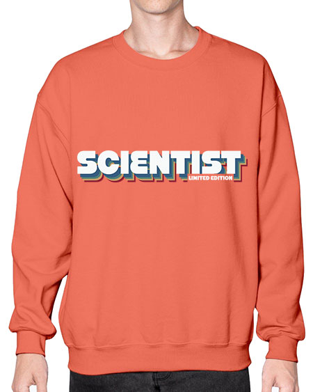 SCIENTISTFunnyJobLimitedEditionScientistSkinite Scientist Skinite 41# - general science- Sweatshirt - Crew