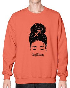 Sagittarius Woman - sagittarius- Sweatshirt - Crew