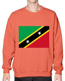 Saint Kitts and Nevis 1764# - world flags- Sweatshirt - Crew