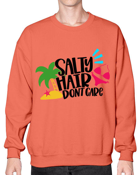 Salty Hair Dont Care Style 29# - summer- Sweatshirt - Crew