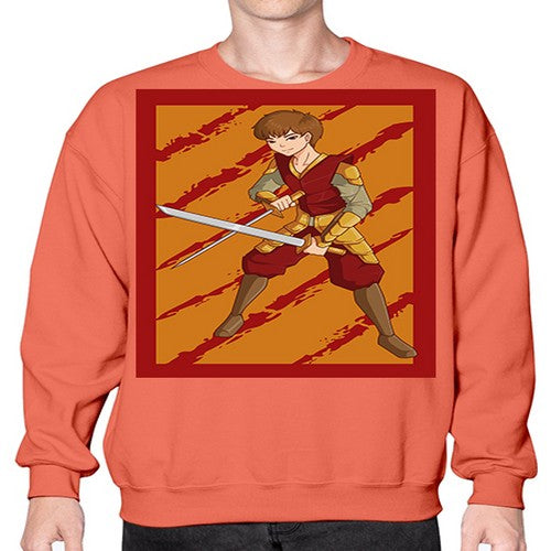 Samurai boy 95# - anime- Sweatshirt - Crew