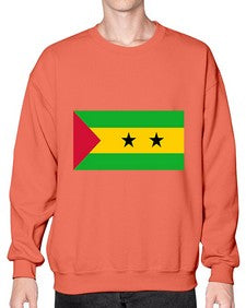 Sao Tome and Principe 1799# - world flags- Sweatshirt - Crew