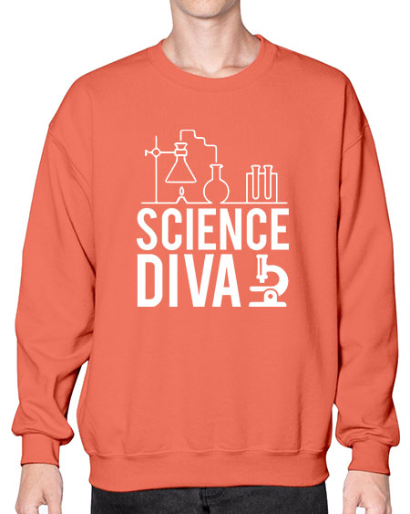 Science Diva 129# - general science- Sweatshirt - Crew