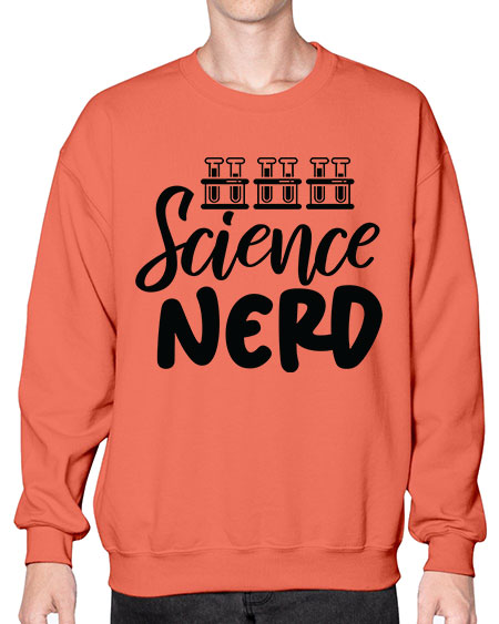Science Nerd 64# - general science- Sweatshirt - Crew