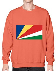 Seychelles 1822# - world flags- Sweatshirt - Crew