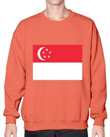 Singapore 1842# - world flags- Sweatshirt - Crew