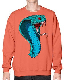 Snake 230# - cartoon animals- Sweatshirt - Crew
