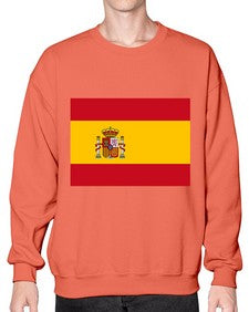 Spain 1874# - world flags- Sweatshirt - Crew