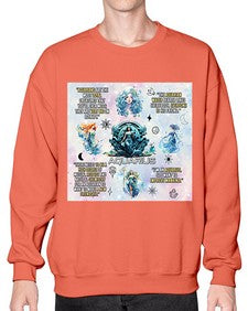 Straight Aquarius 468# - aquarius- Sweatshirt - Crew