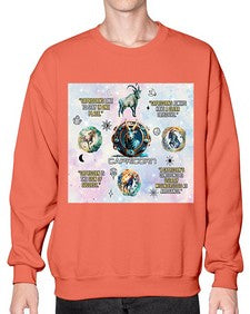 Straight Capricorn 471# - capricorn- Sweatshirt - Crew