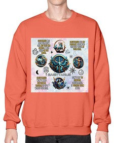 Straight Saggitarius 476# - sagittarius- Sweatshirt - Crew