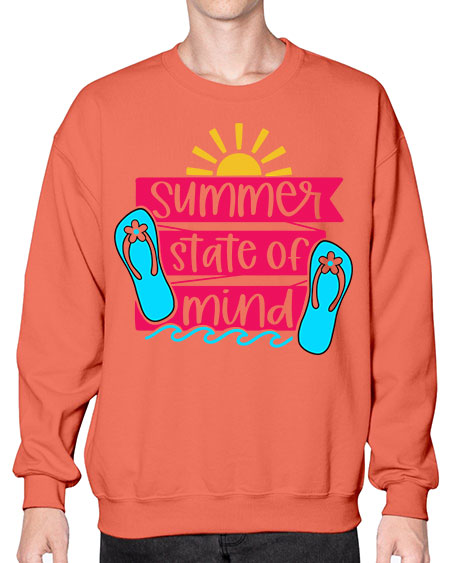 Summer State Of Mind Style 21# - summer- Sweatshirt - Crew