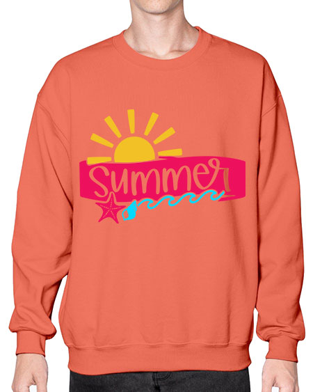 Summer Style 25# - summer- Sweatshirt - Crew