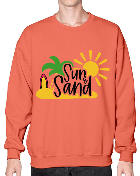 Sun Sand Style 17# - summer- Sweatshirt - Crew