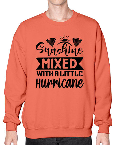 Sunshine mixed with a little hurricane 01# - summer- Sweatshirt - Crew