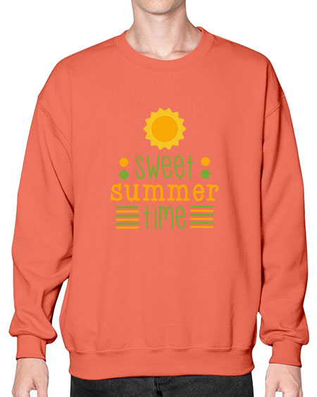 Sweet summer time 4# - summer- Sweatshirt - Crew
