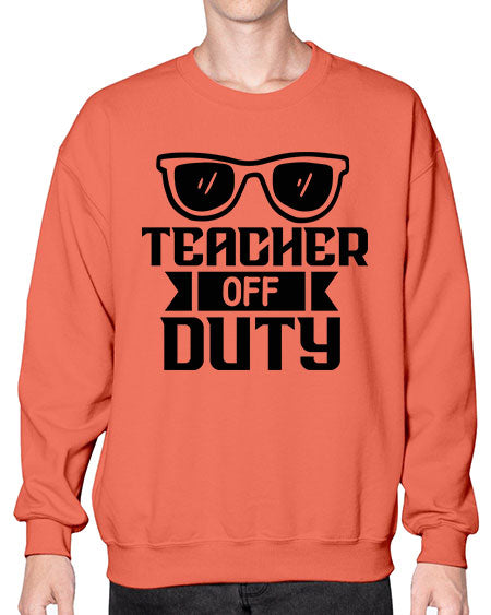 Teacher off duty 01# - summer- Sweatshirt - Crew