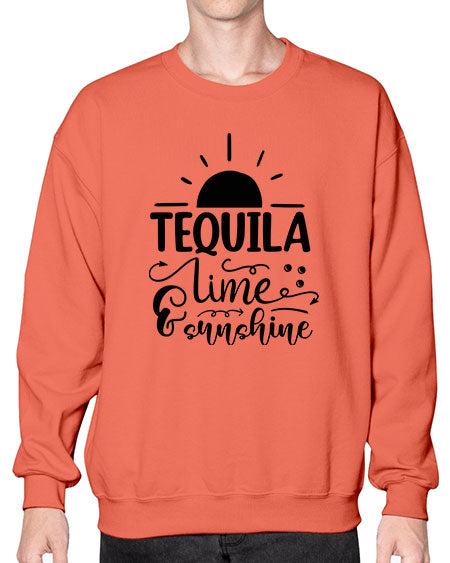 Tequila lime and sunshine 01# - summer- Sweatshirt - Crew